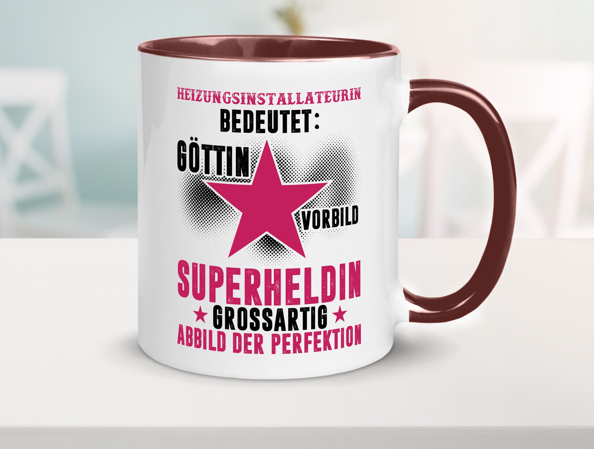 Bedeutung von Heizungsinstallateurin | Heizung Humor Geschenkidee Tasse