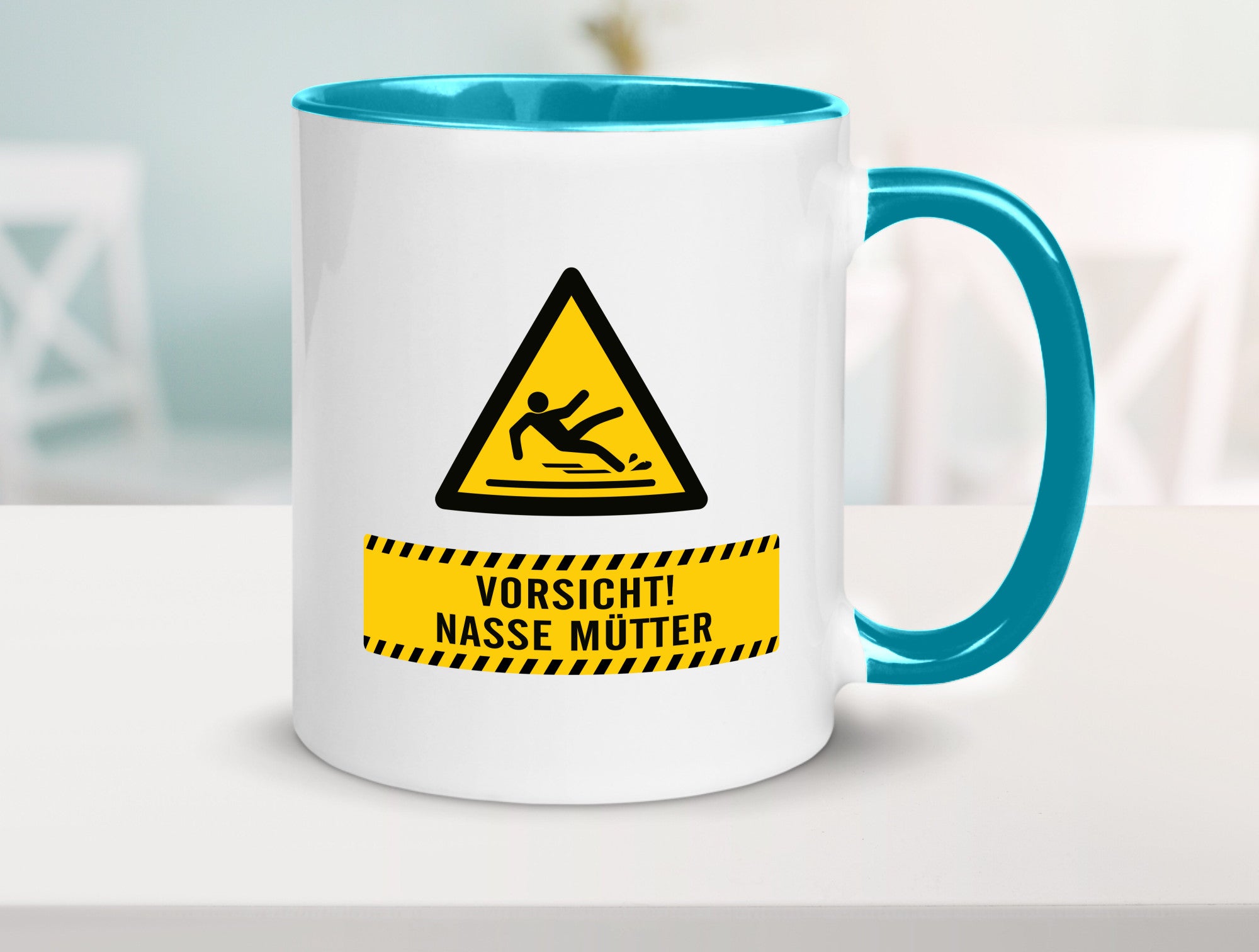 Vorsicht Nasse Mütter | Muttertag Geschenk Familie Geschenkidee lustiger Spruch