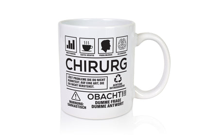 Achtung Probleme Chirurg | Medizin Chirurgie Krankenhaus Geschenkidee Humor