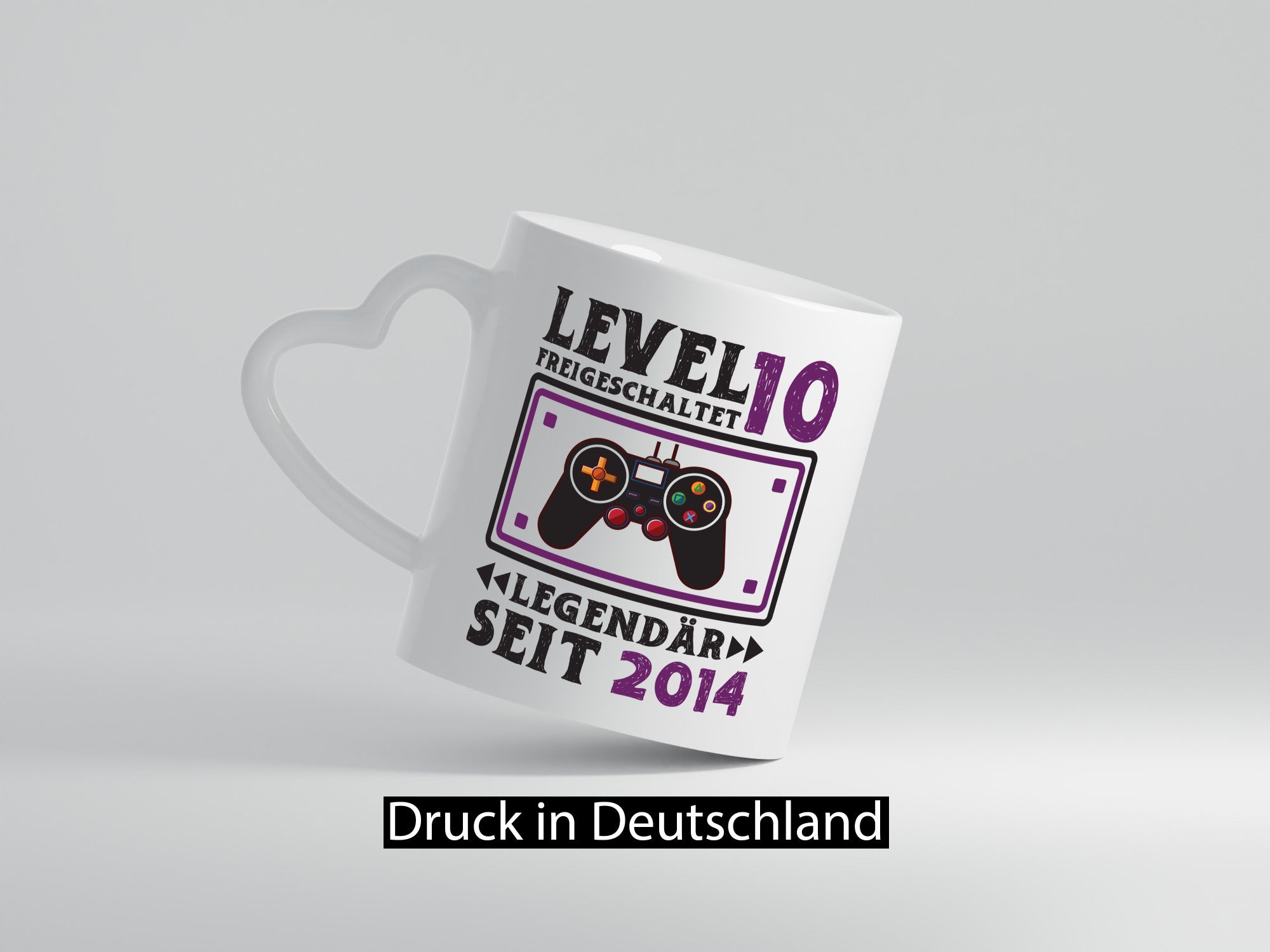 Level 10 Unlocked | 10th Birthday Gamer 2014 Gift Idea Humor Mug