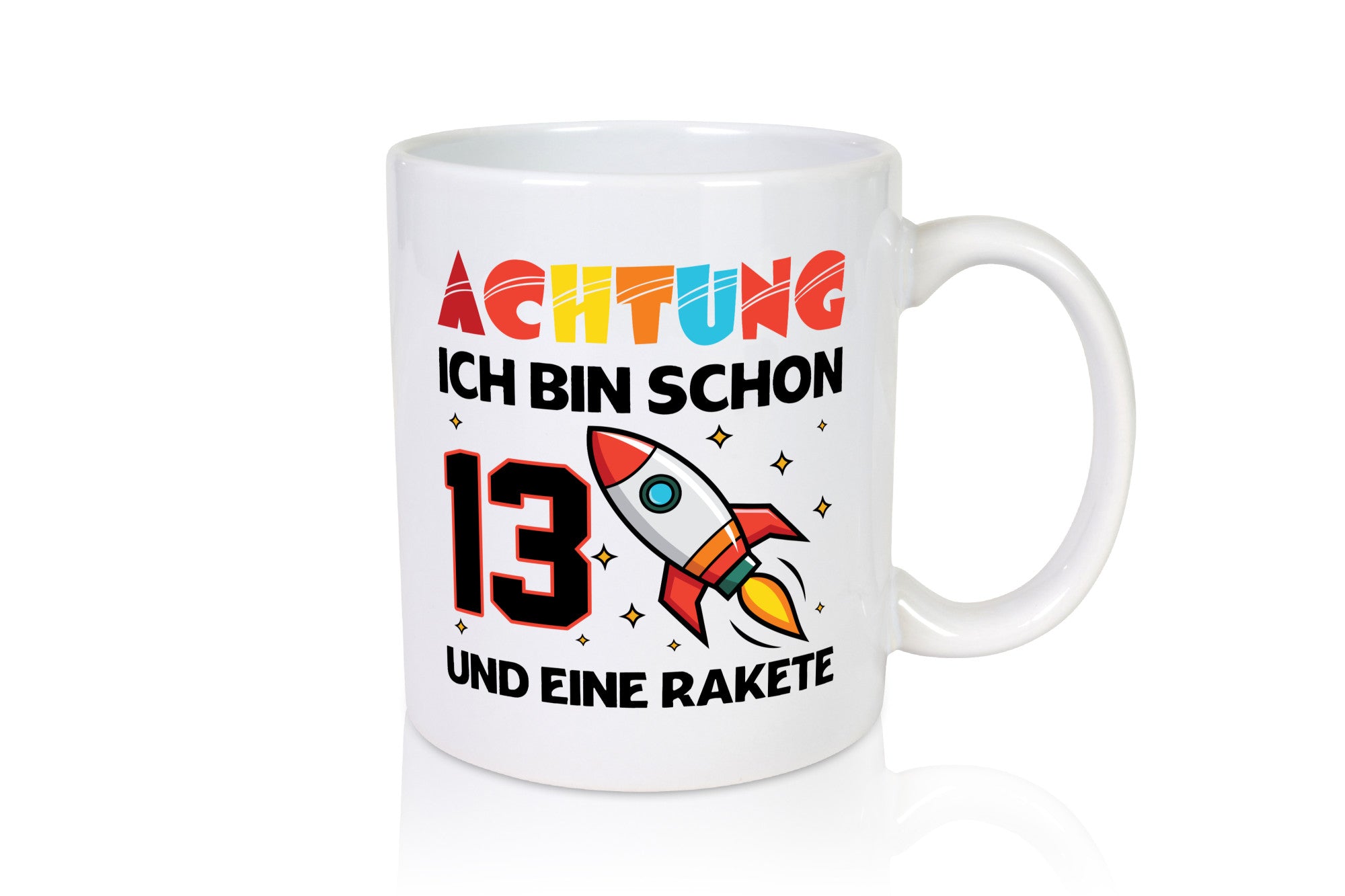 13. Geburtstag | Rakete Weltraum 13 Jahre Galaxy Geschenk Geschenkidee lustiger