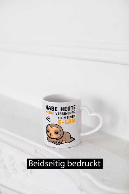Keine Verbindung lustig Humor Geschenkidee Geschenk Tasse