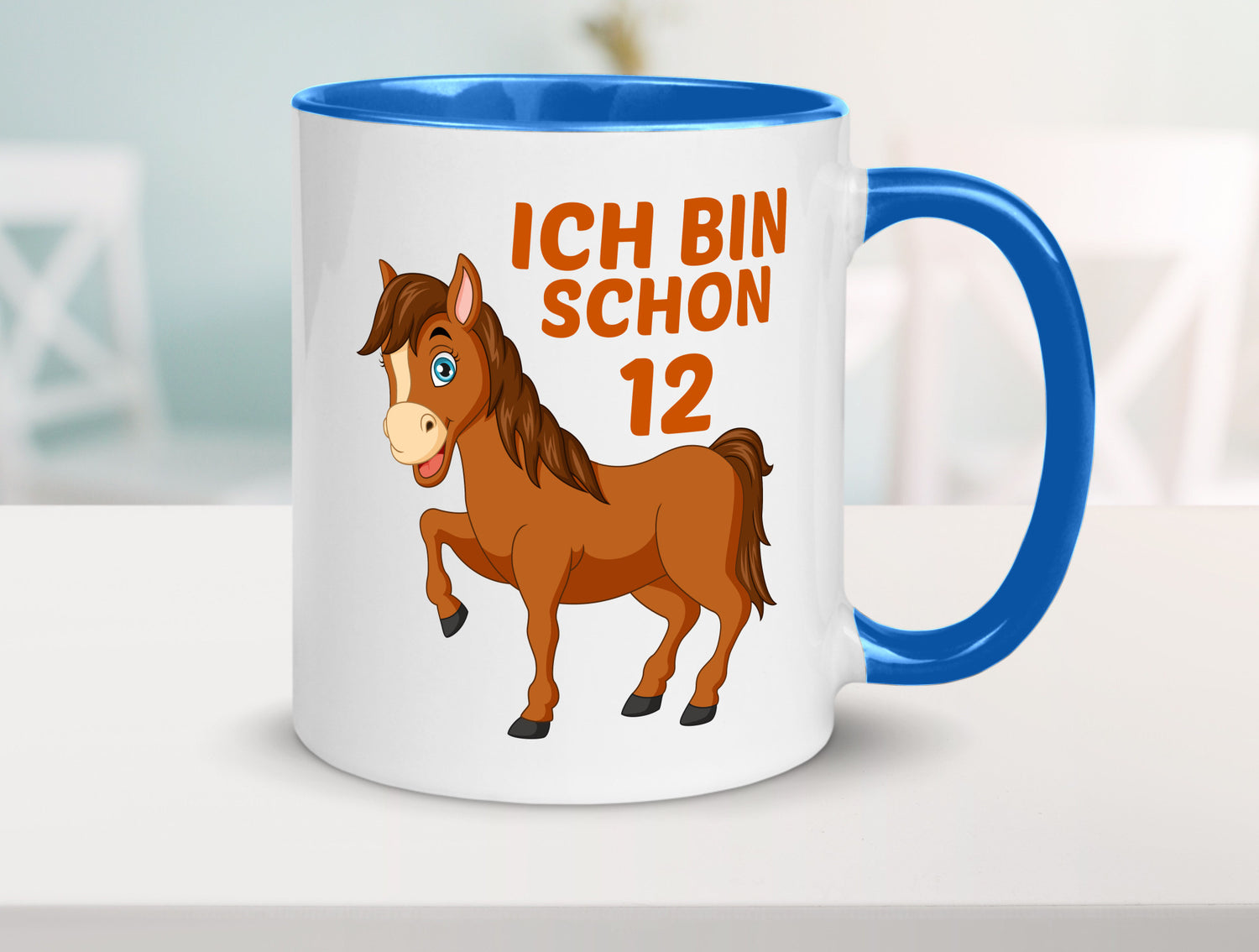 12. Geburtstag | Ich bin schon 12 Pferde Pony Geschenkidee Humor Tasse