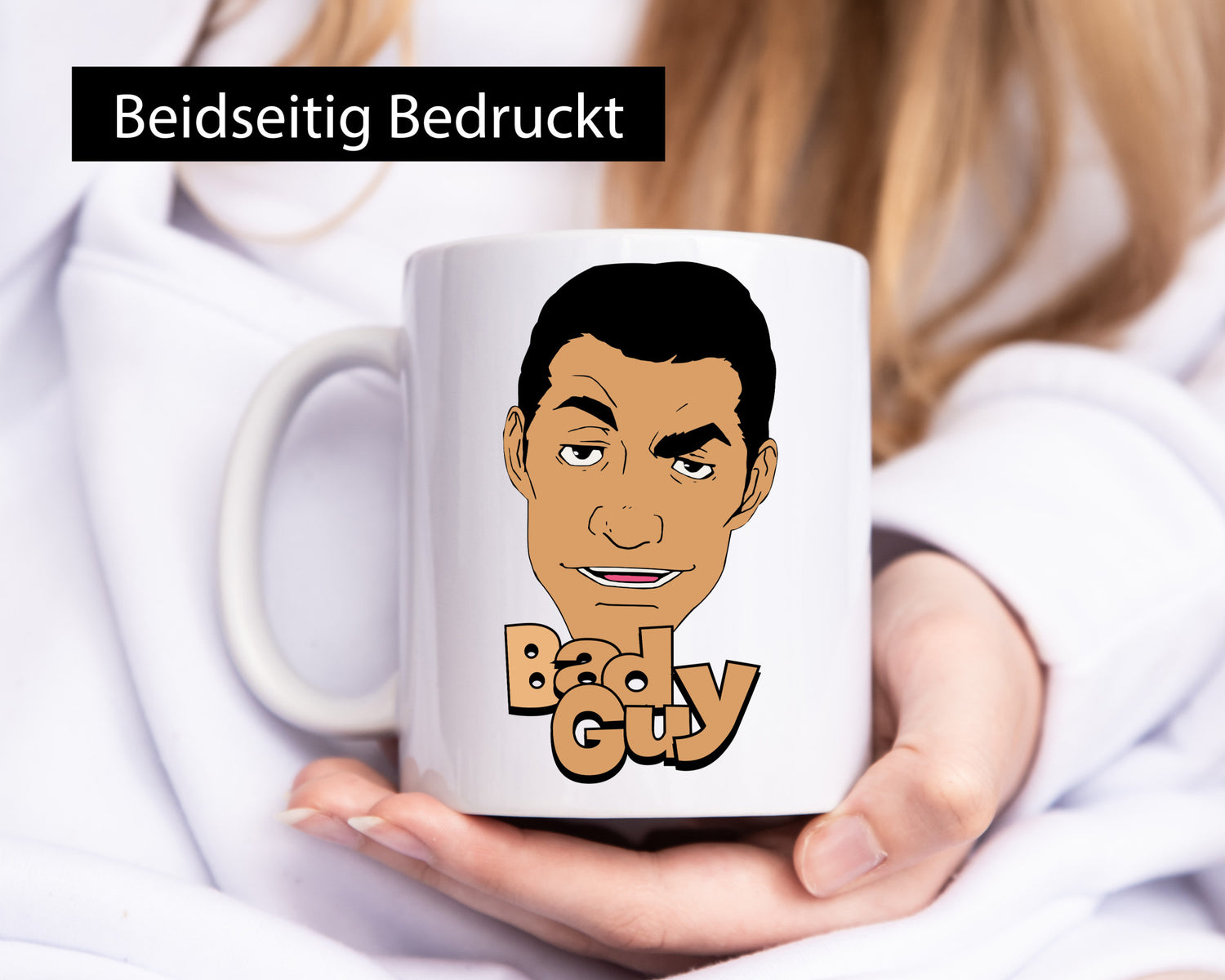 Bad Guy lustiger Spruch Geschenk Humor Geschenkidee Tasse