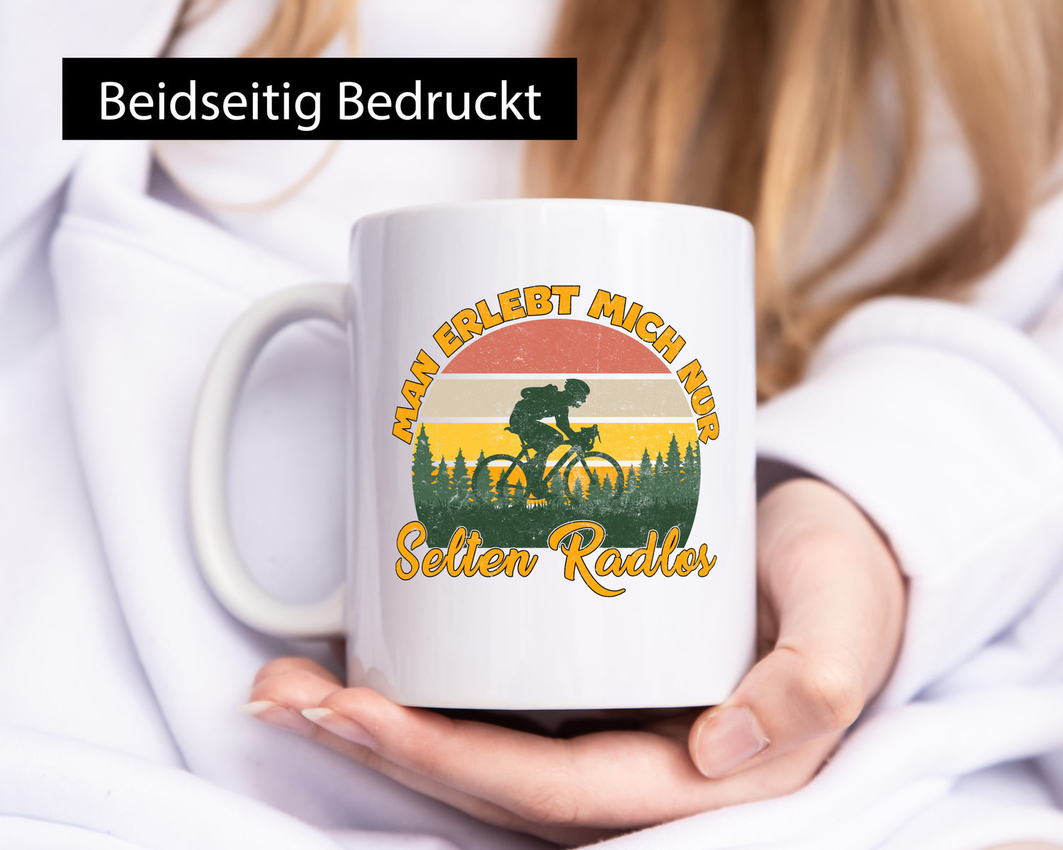 Man erlebt mich nur selten Radlos | Rad fahren Mountainbike v2 Geschenk Humor