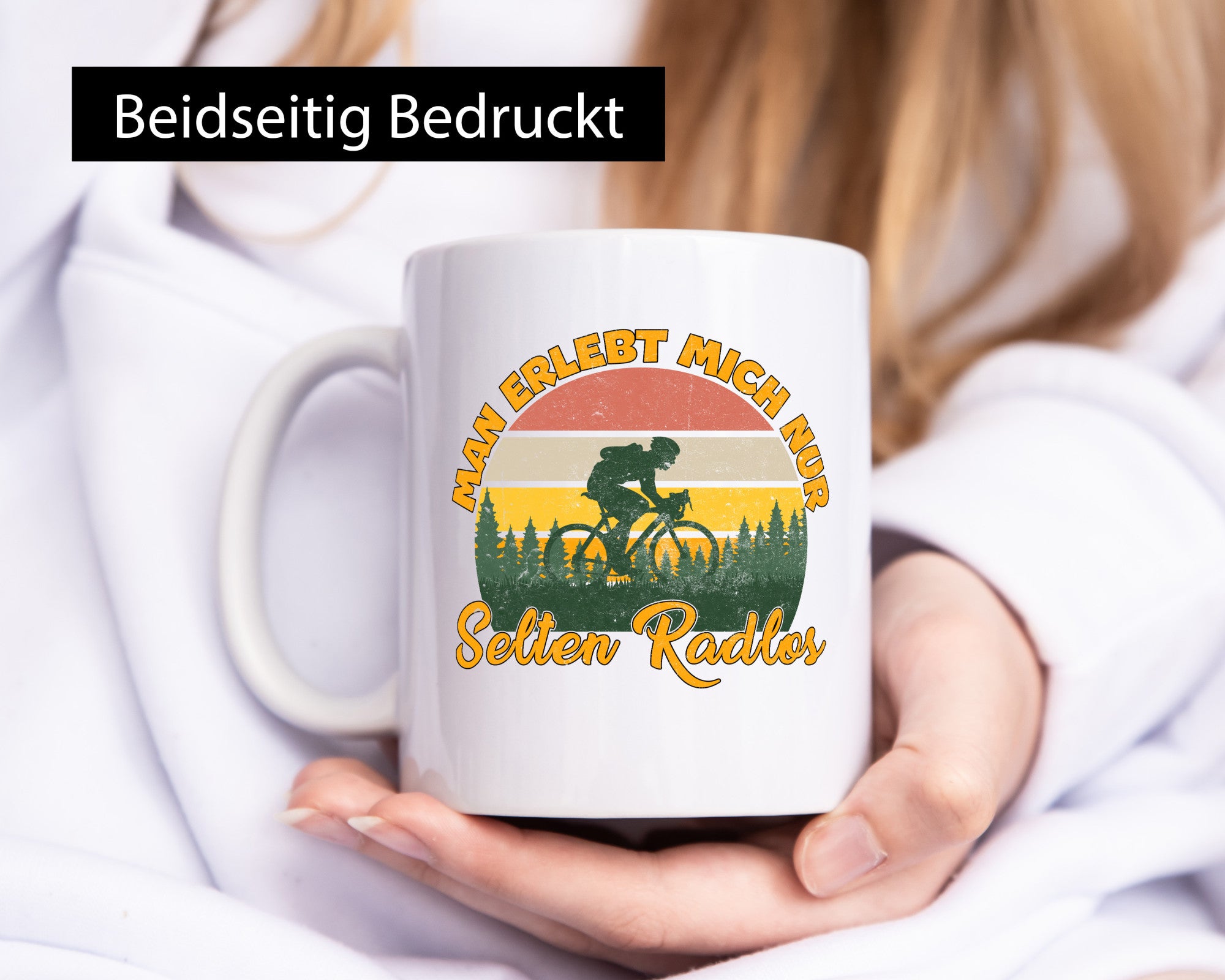 Man erlebt mich nur selten Radlos | Rad fahren Mountainbike v2 Geschenk Humor
