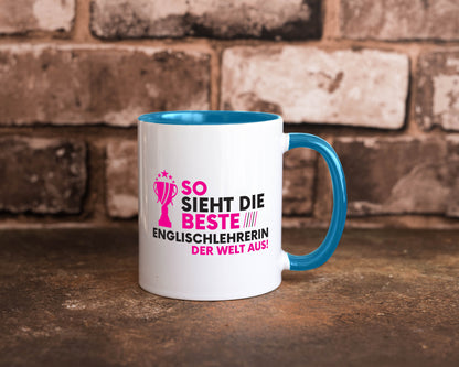 Die Weltbeste Englischlehrerin | Englisch Lehrerin Geschenk Humor Geschenkidee