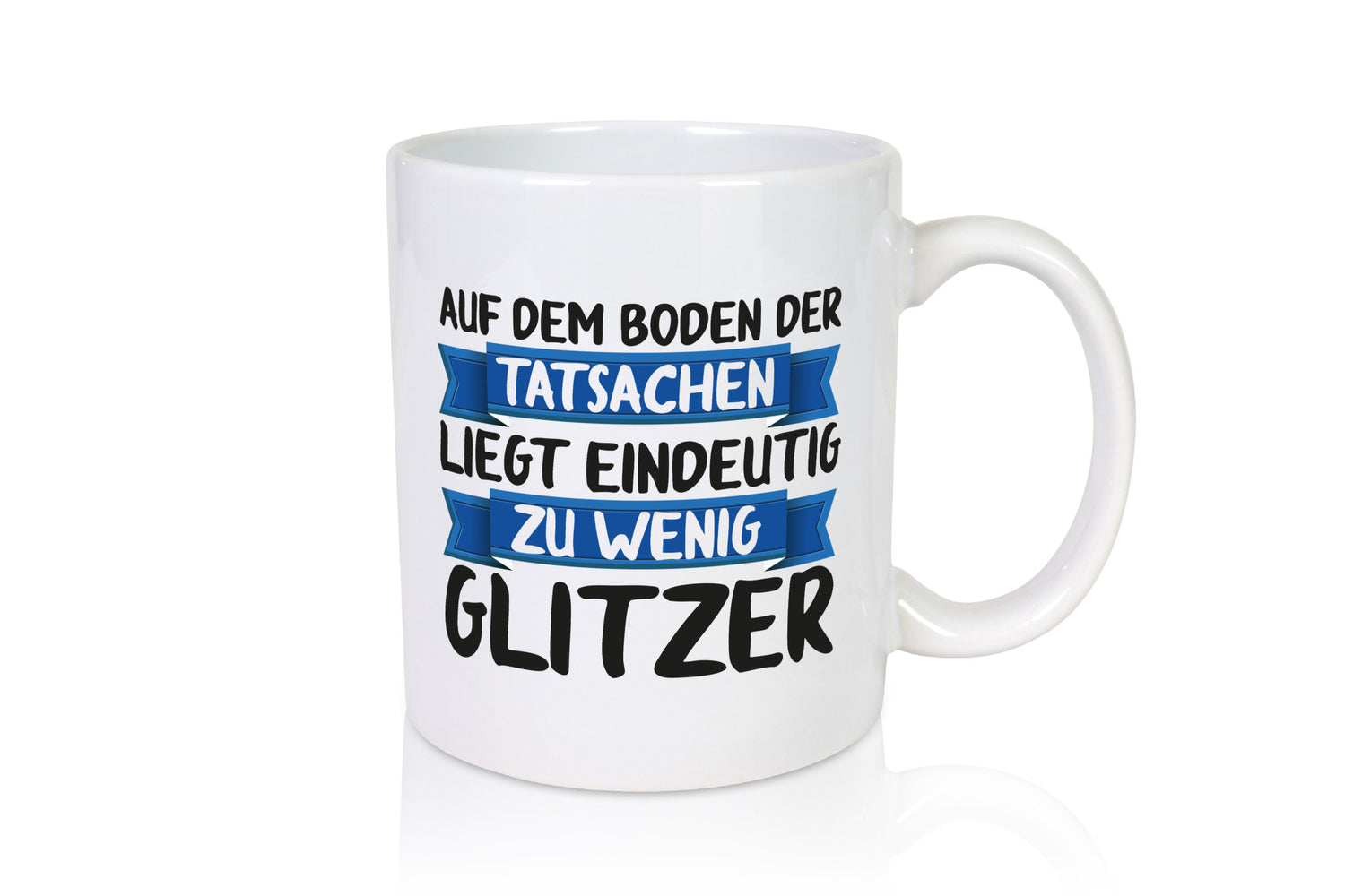 Auf den boden der Tatsachen | Glitzer komm mal runter lustiger Spruch Geschenk