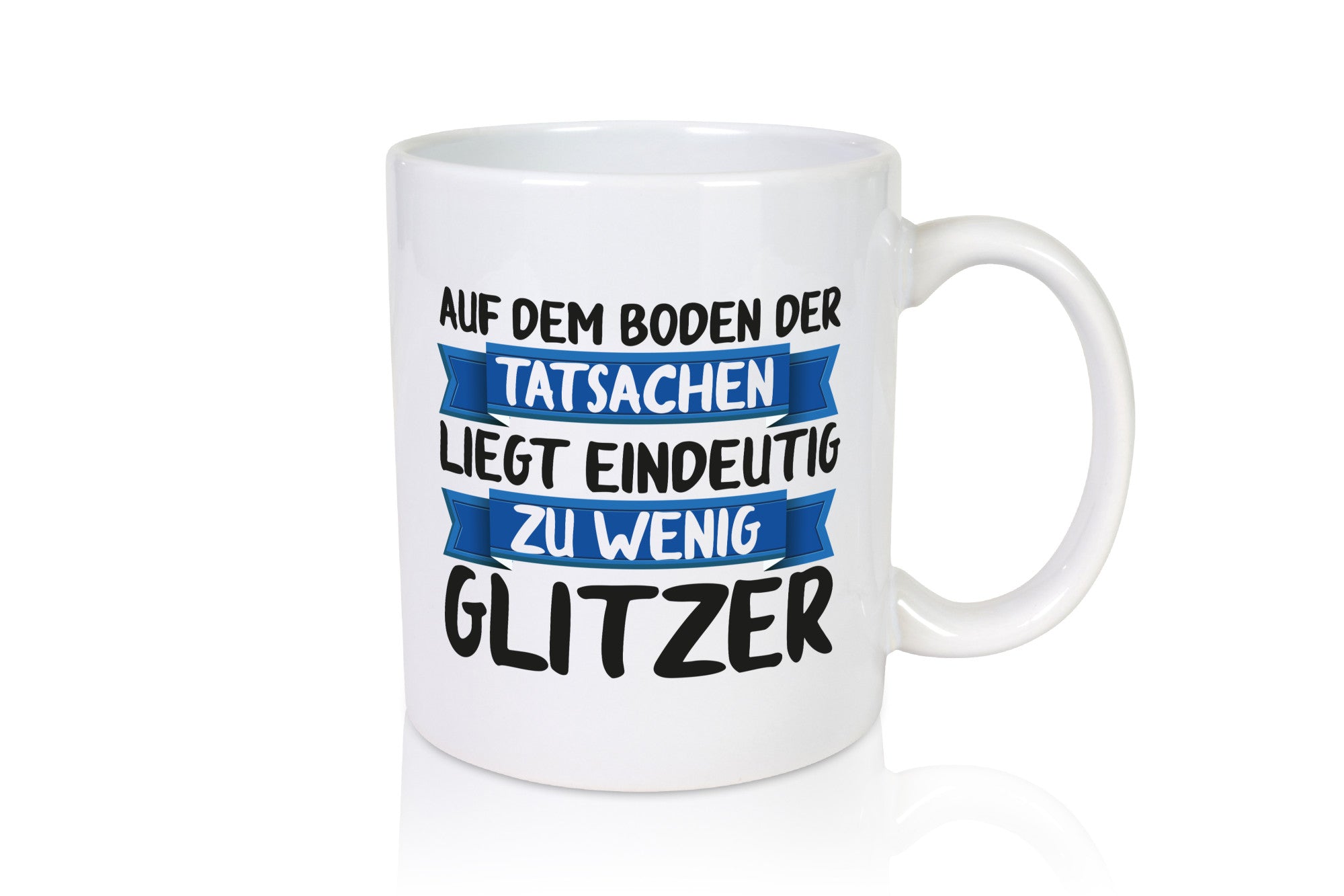Auf den boden der Tatsachen | Glitzer komm mal runter lustiger Spruch Geschenk