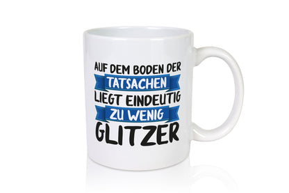 Auf den boden der Tatsachen | Glitzer komm mal runter lustiger Spruch Geschenk