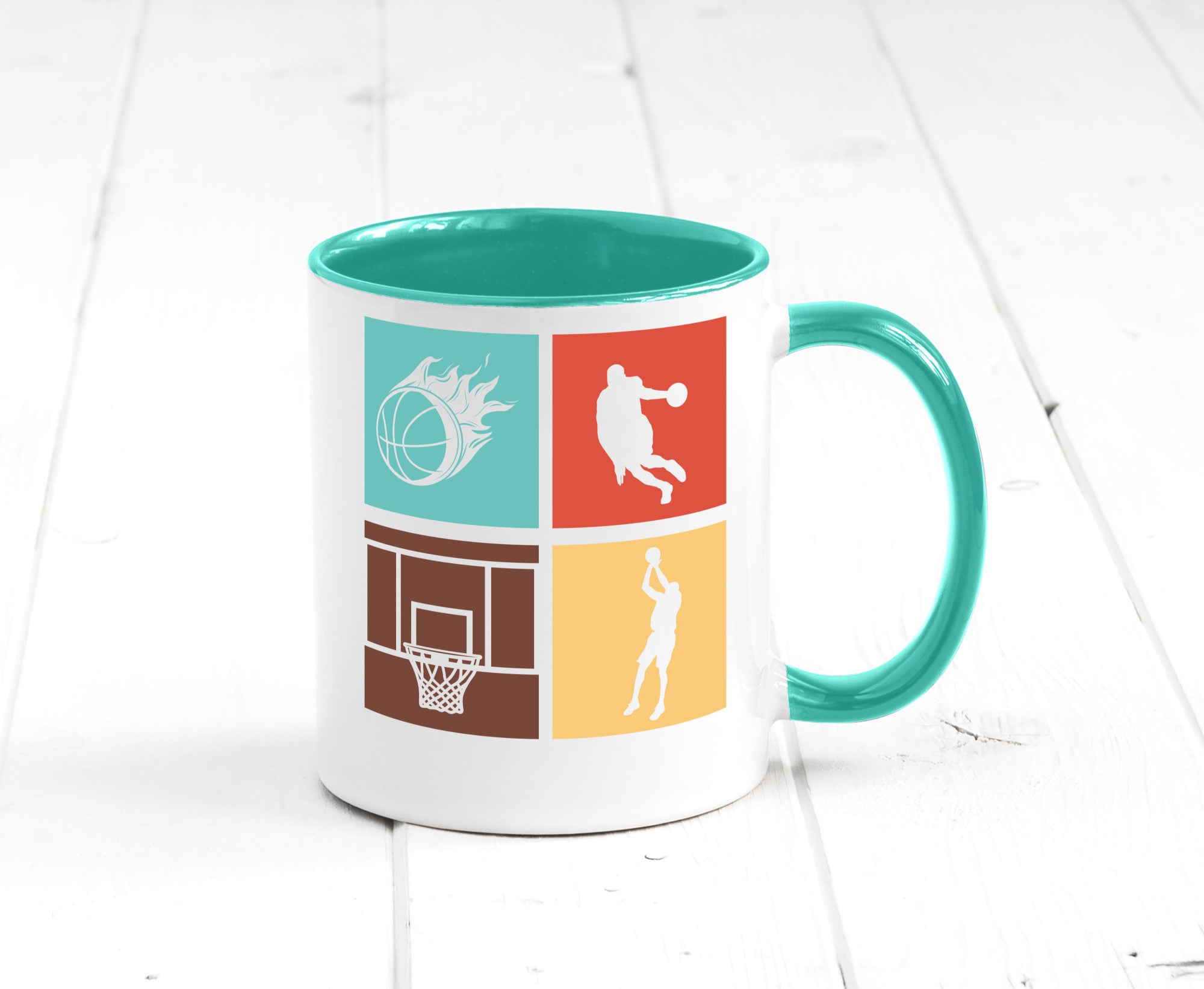 Basketball | Sportfan Slam Dunk Teamplayer NBA Humor Geschenkidee Tasse