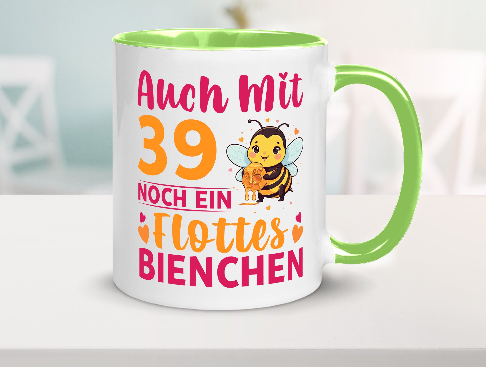 39. Geburtstag | Flottes Bienchen 39 Jahre lustiger Spruch Geschenk