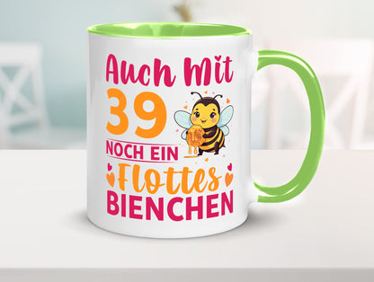 39. Geburtstag | Flottes Bienchen 39 Jahre lustiger Spruch Geschenk