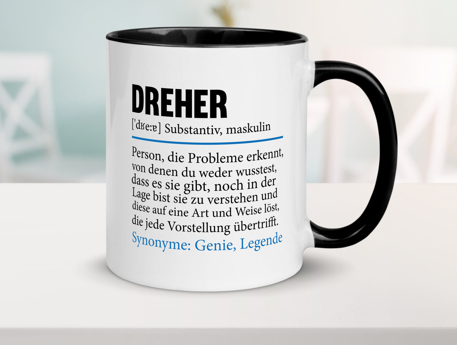 Dreher Humor | Fräser Zerspannungsmechaniker Geschenkidee Tasse