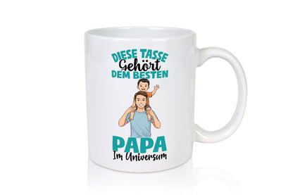 Im Universum: Papa | Vatertag Daddy Familie Humor Geschenkidee Tasse