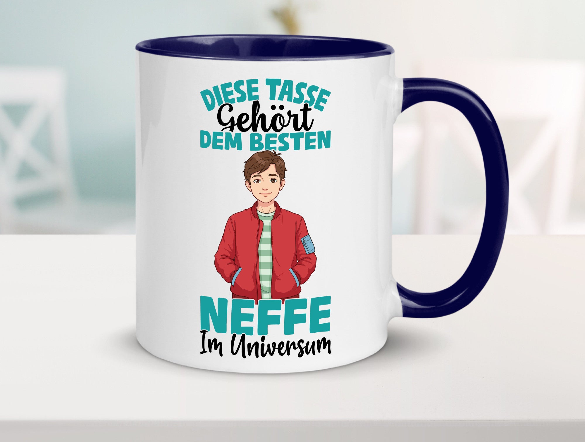 Im Universum: Neffe Familie | Onkel Bruder Bester lustig Geschenkidee Geschenk