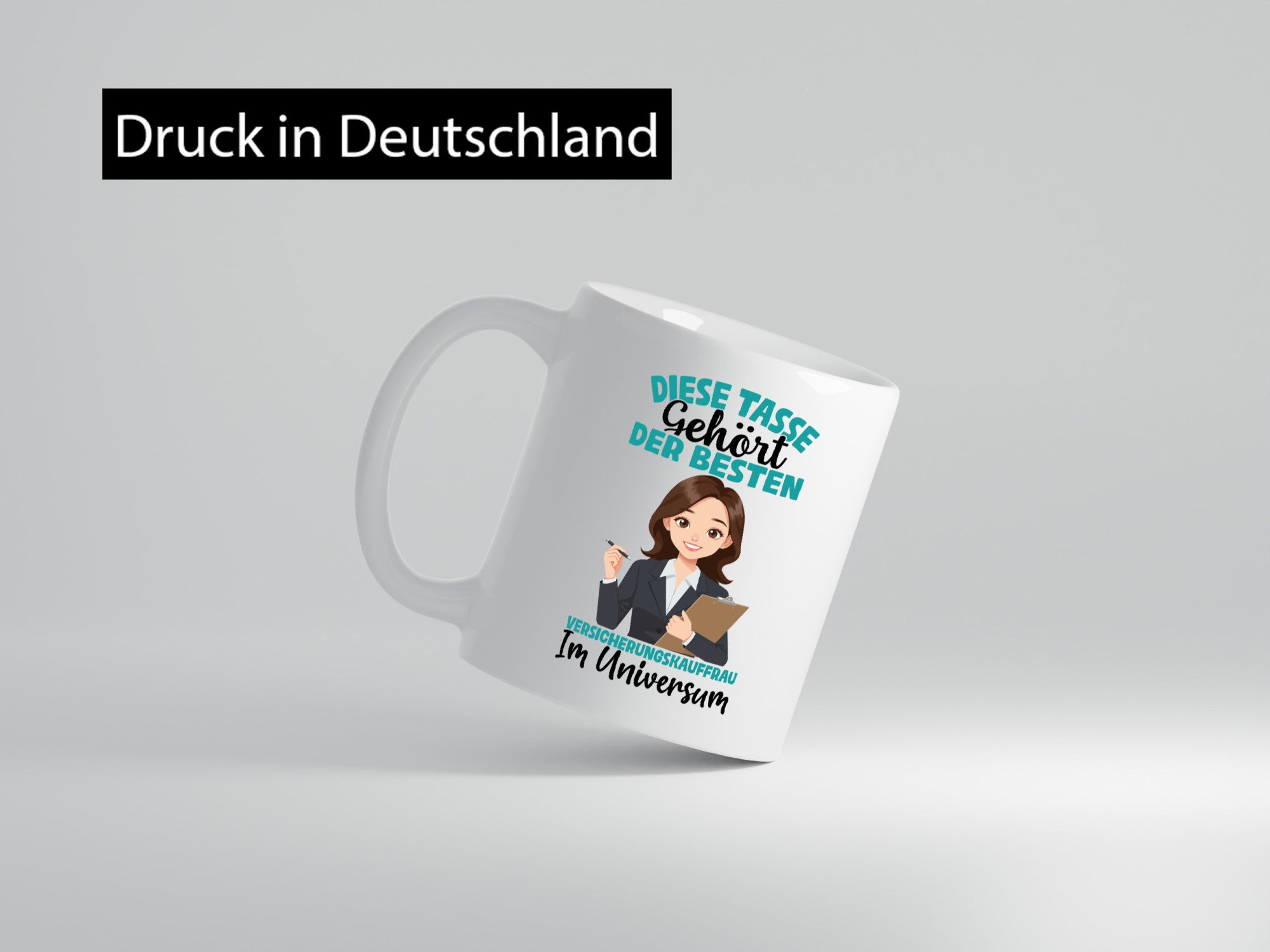 Im Universum: Versicherungskauffrau | Kauffrau lustig Humor Geschenkidee
