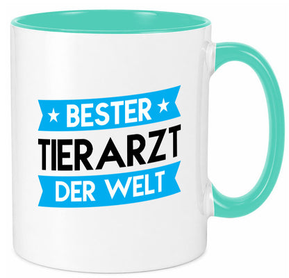 Bester Tierarzt | Tiermedizin Mediziner Geschenk Tierliebhaber Humor lustiger Tasse