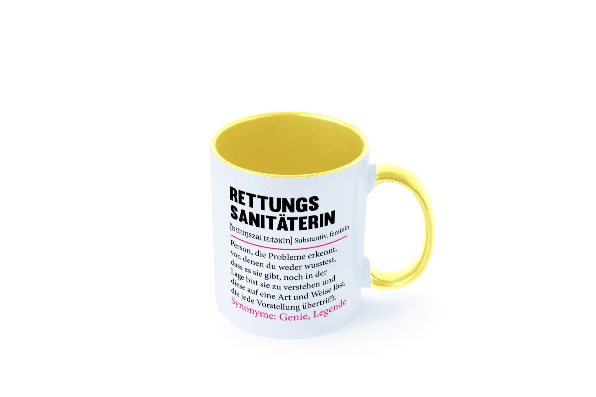 Rettungssanitäterin | Beruf Sanitäter Spruch v2 Humor Arbeit Kollegen Büro