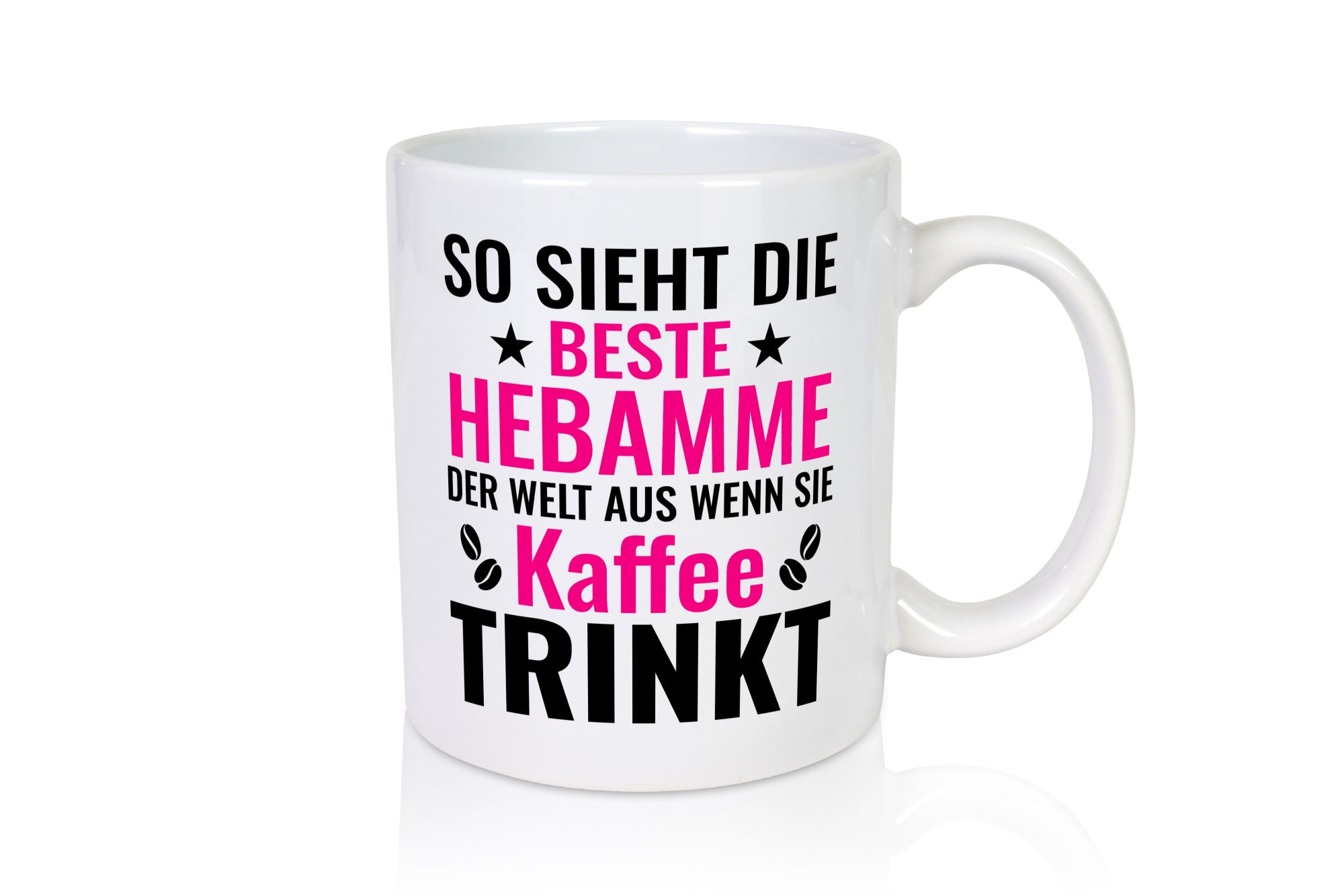 Kaffee trinkt: Hebamme | Geburtshilfe Geschenk Humor Geschenkidee lustiger