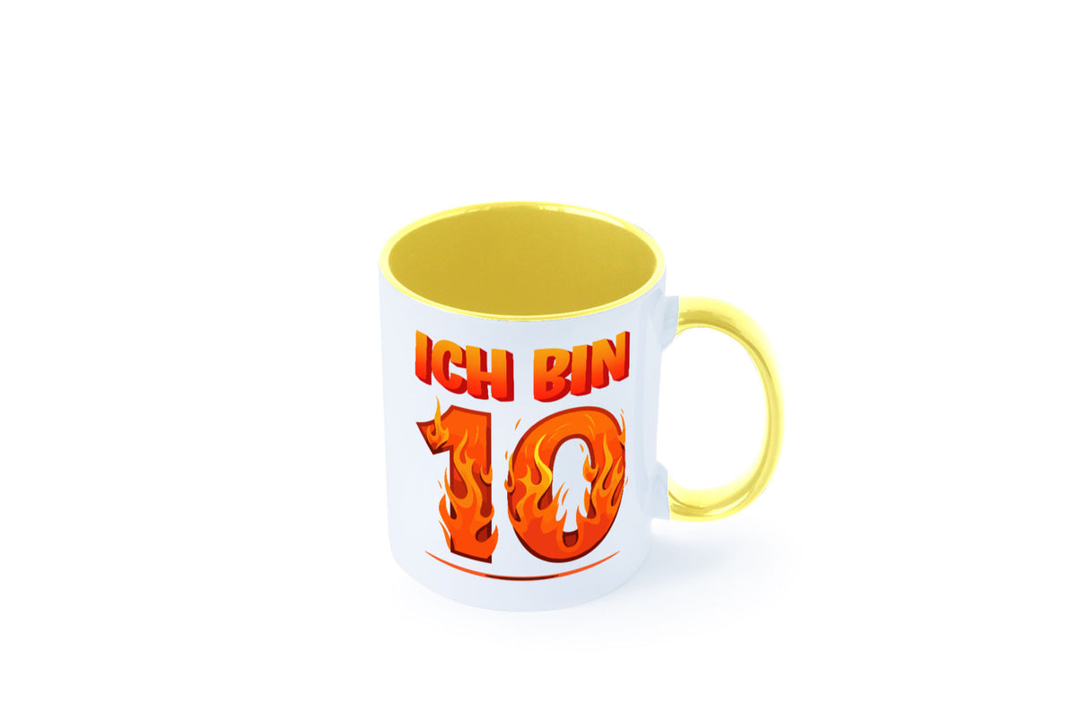 10. Geburtstag | 10 Jahre Drache lustiger Spruch Geschenk Geschenkidee Tasse