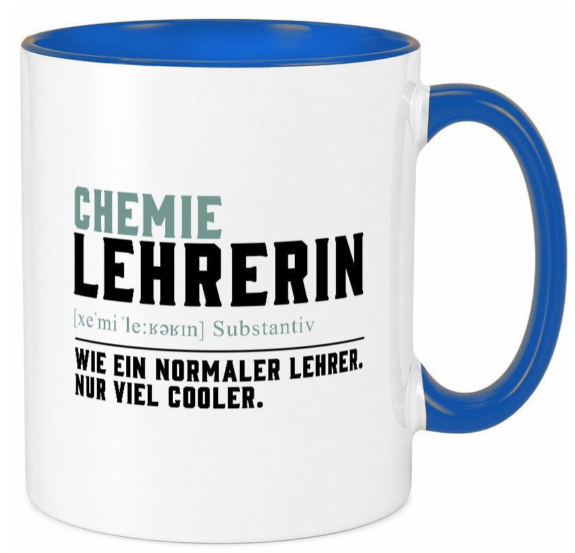 Chemielehrerin | Lehrerin Unterricht Lieblingslehrerin Geschenk Humor Tasse