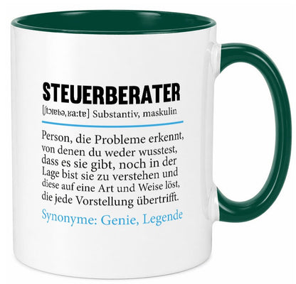 Steuerberater | Spruch Steuern Beruf Humor Arbeit Kollegen Büro Geschenkidee Tasse