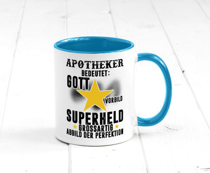 Bedeutung von Apotheker | Apotheke Pharmazie Humor Geschenkidee Tasse