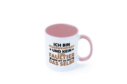 Ich bin kein Faultier: Feuerwehrfrau | Feuerwehr lustiger Spruch Geschenk