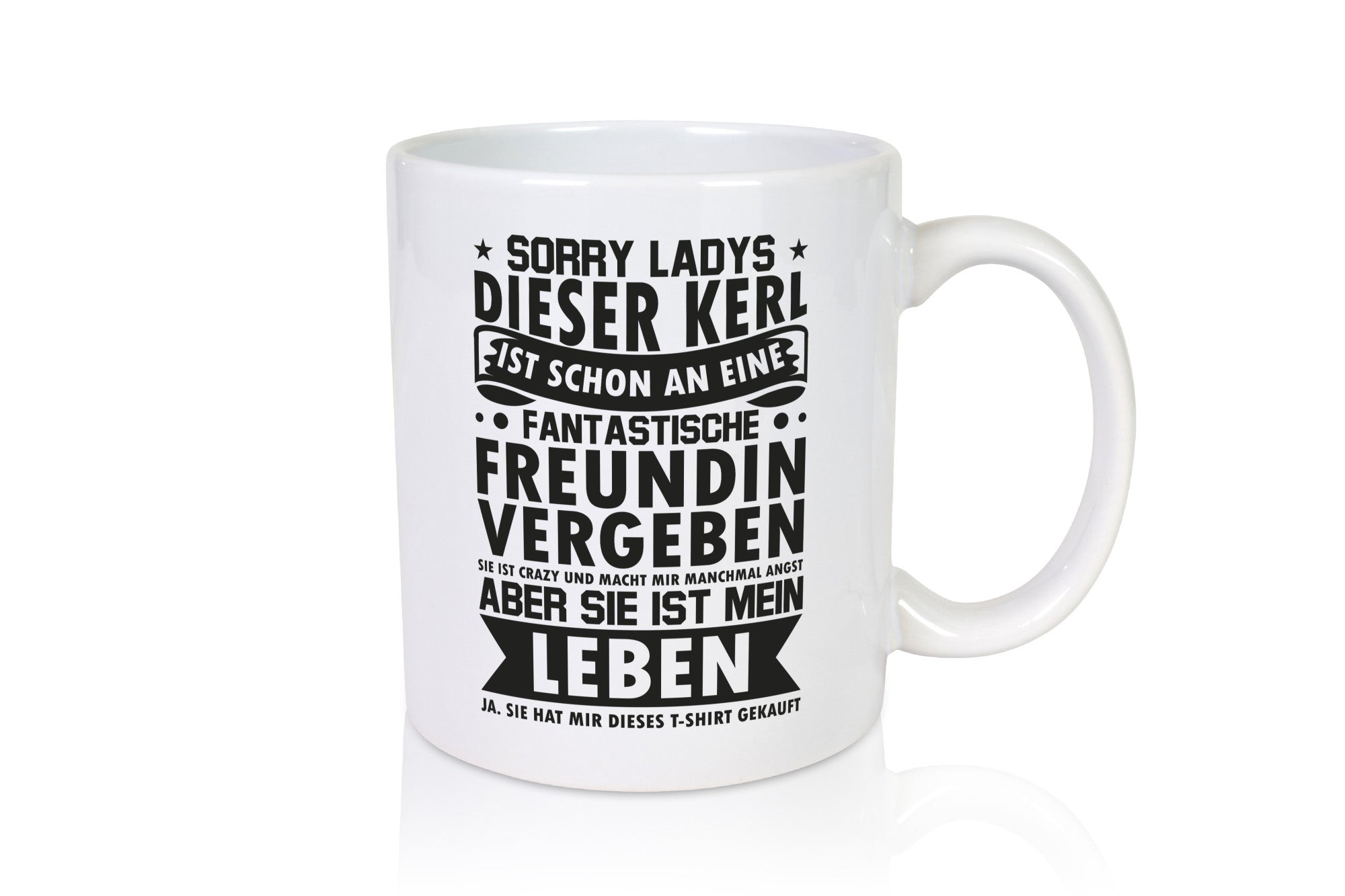 Fantastische Freudin, vergeben, mein Leben lustig Humor Geschenkidee Geschenk