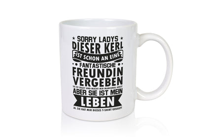 Fantastische Freudin, vergeben, mein Leben lustig Humor Geschenkidee Geschenk