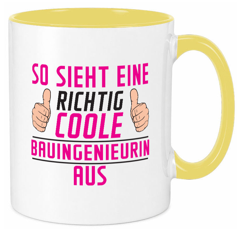Richtig Coole Bauingenieurin | Ingenieurin lustig Humor Geschenkidee Geschenk