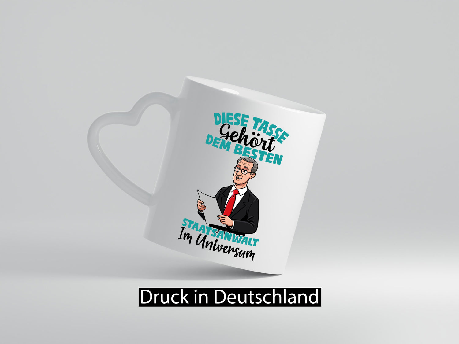 Im Universum: Staatsanwalt | Anwalt Jurist Humor Geschenkidee Tasse