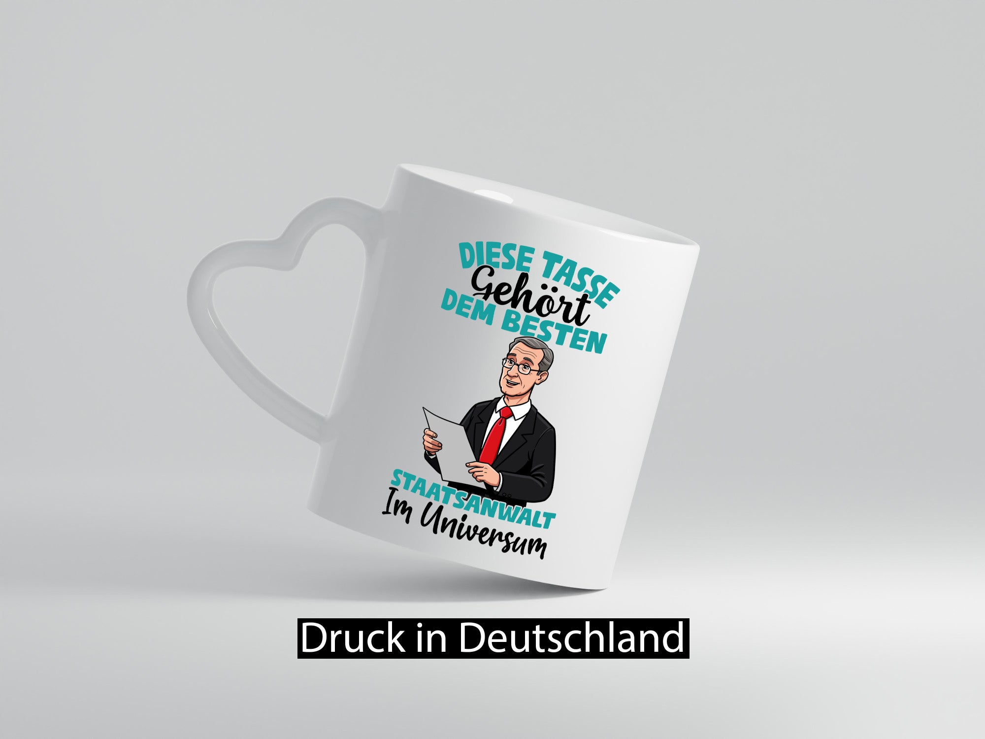 Im Universum: Staatsanwalt | Anwalt Jurist Humor Geschenkidee Tasse