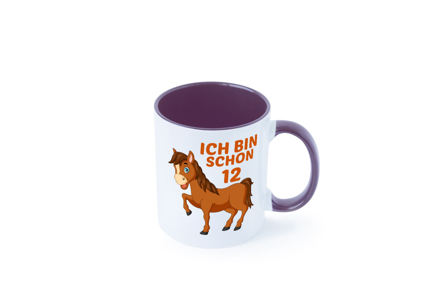 12. Geburtstag | Ich bin schon 12 Pferde Pony Geschenkidee Humor Tasse