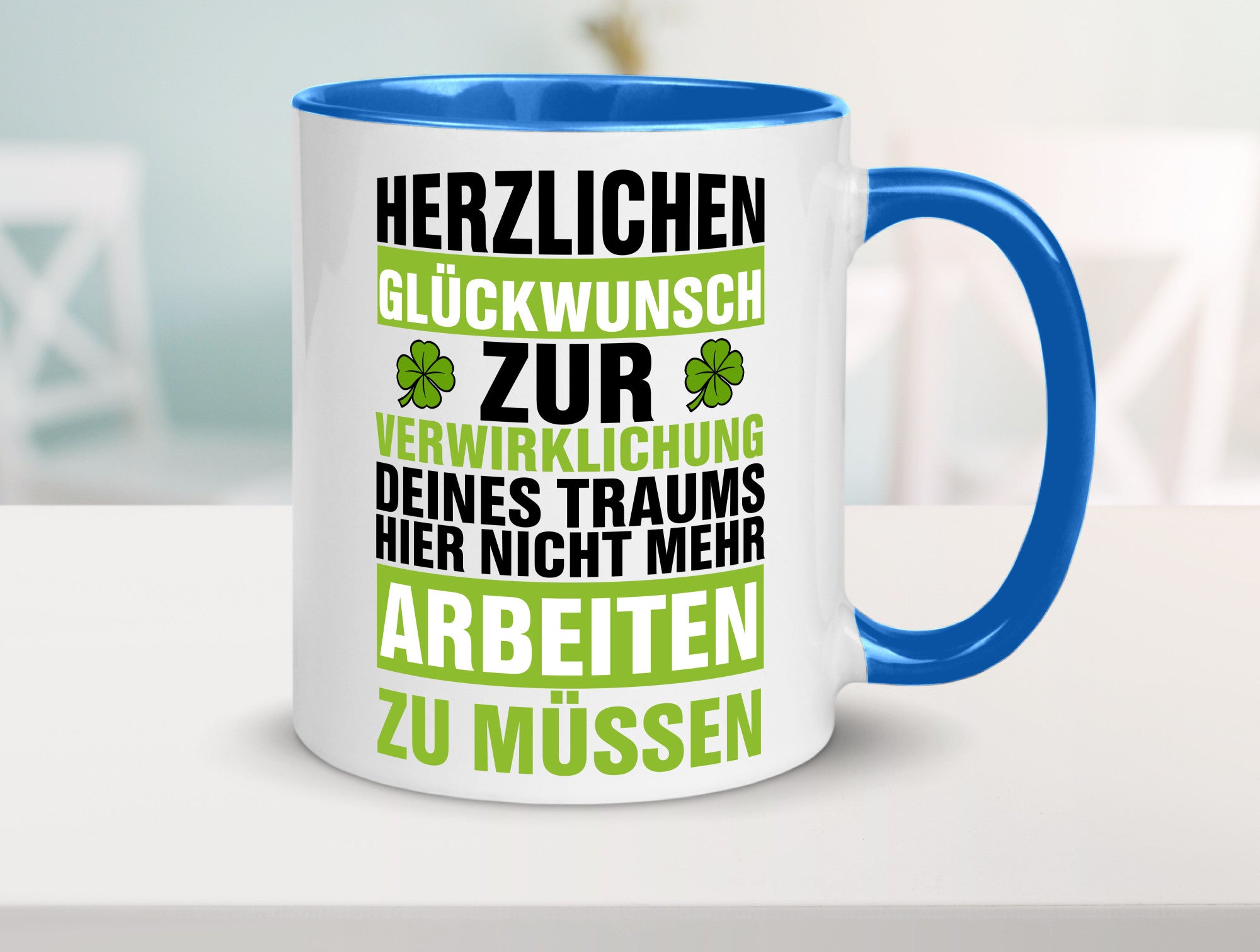 Verwirklichung deiner Träume | Stellenwechel Kollege Humor Arbeit Kollegen Büro