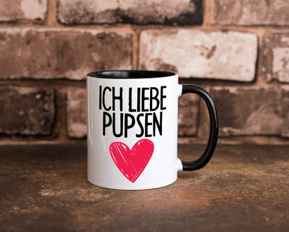 Ich liebe Pupsen Geschenkidee Humor Tasse