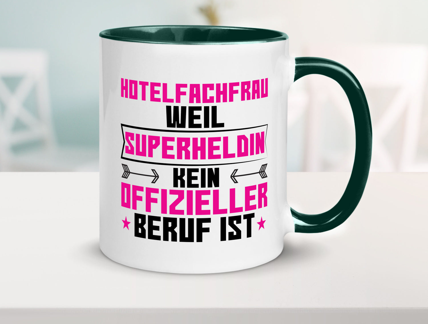 Superheldin Hotelfachfrau | Hotel lustiger Spruch Geschenk Humor Geschenkidee