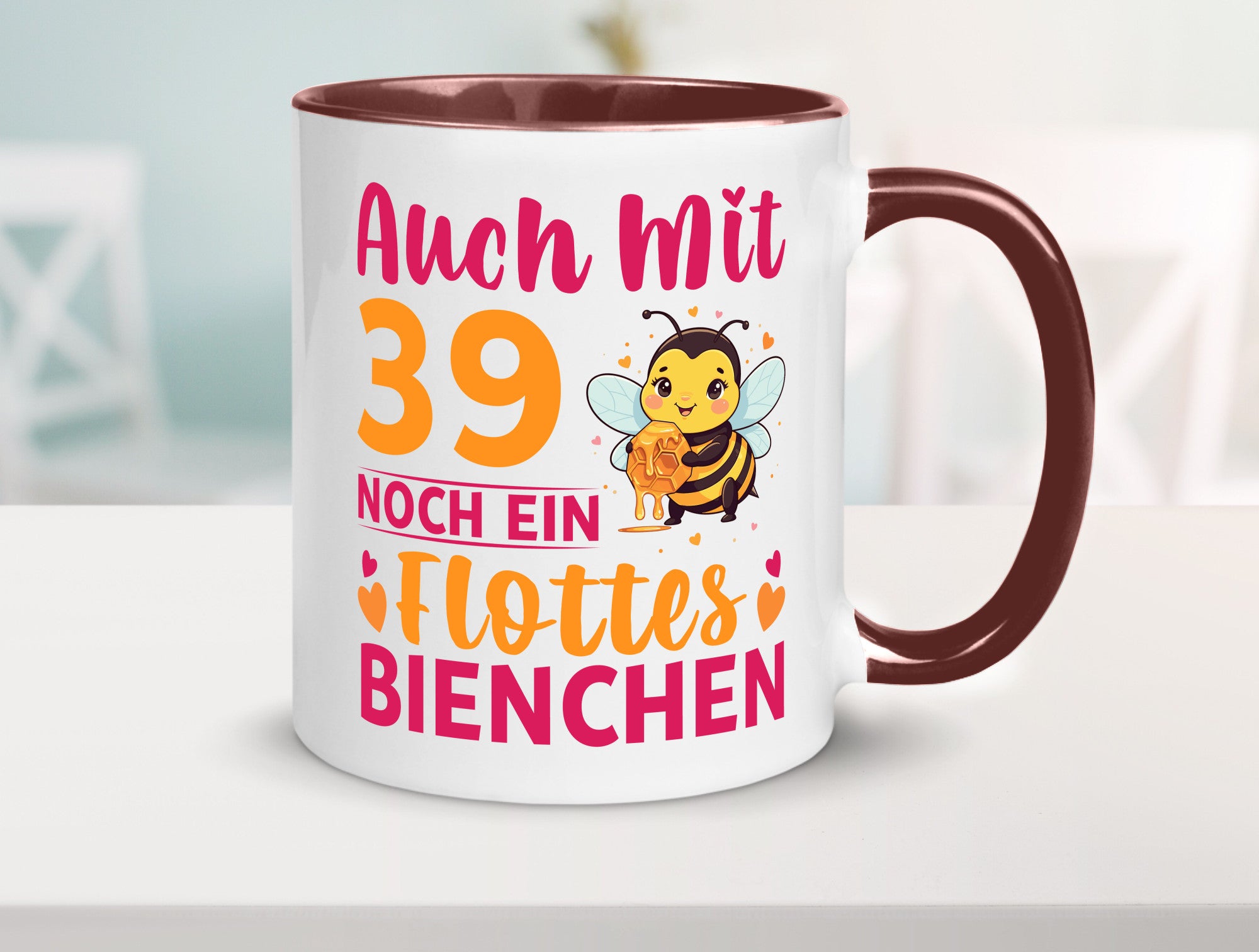 39. Geburtstag | Flottes Bienchen 39 Jahre lustiger Spruch Geschenk