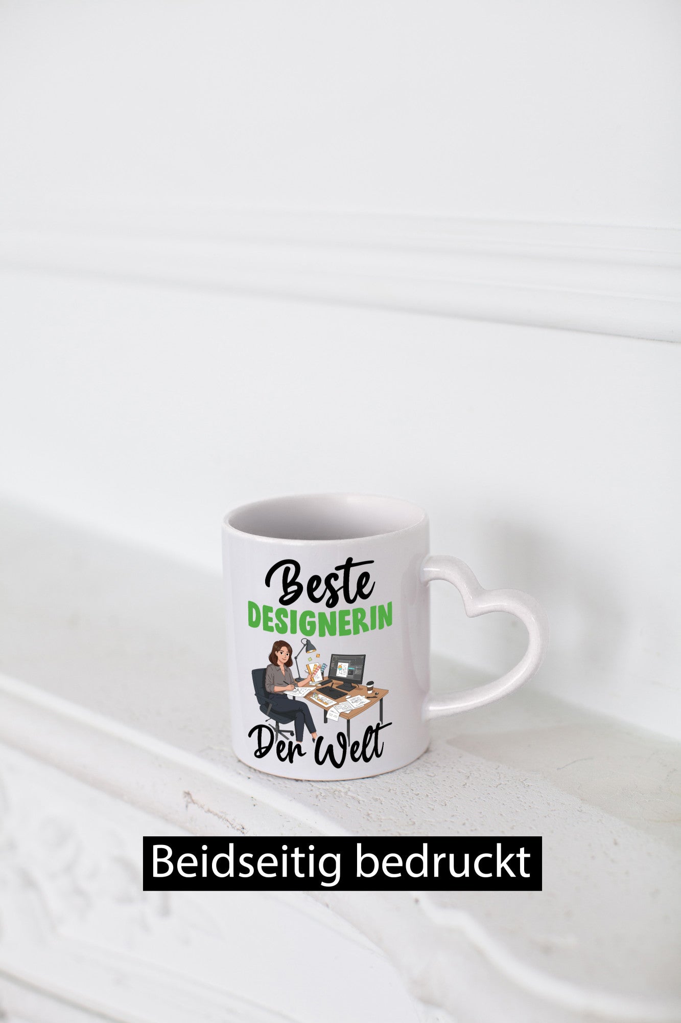 Beste Designerin | Mode v2 Humor Geschenkidee Tasse
