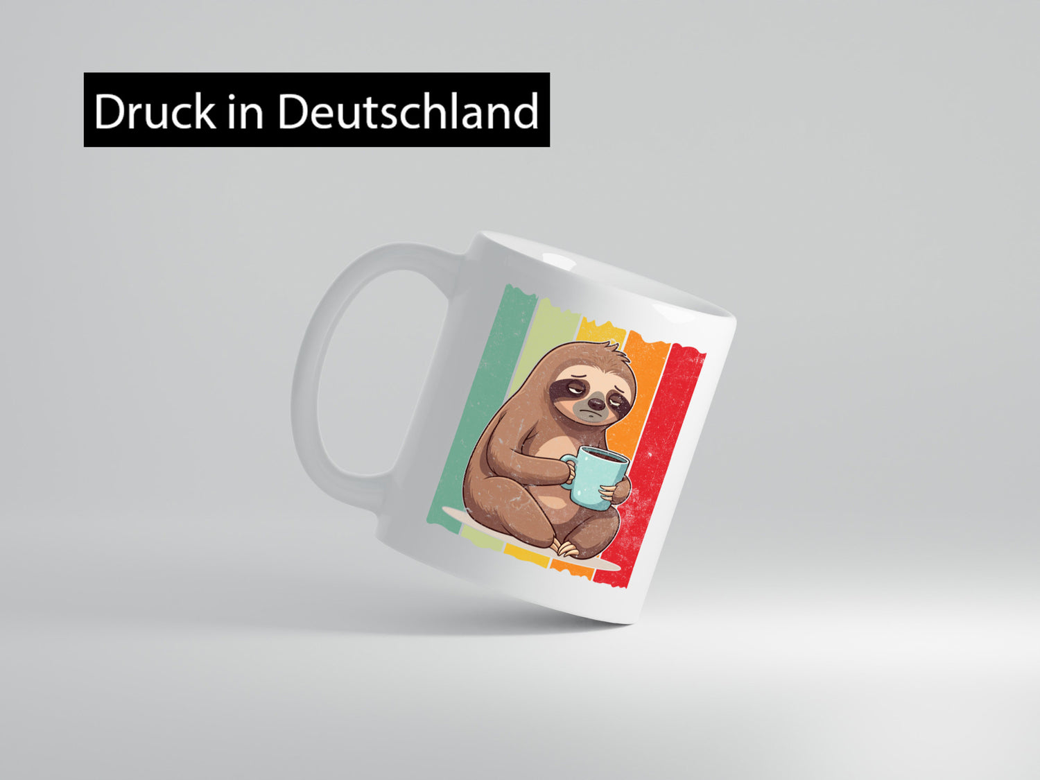 Bevor du Fragst nein | Faultier Kaffee Ich hasse menschen lustig Tierliebhaber