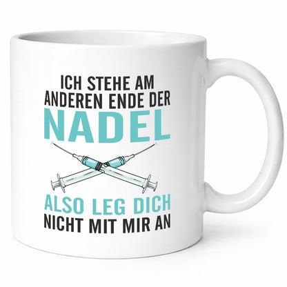 Ich stehe am anderen ende der Nadel | krankenschwester Geschenk Humor