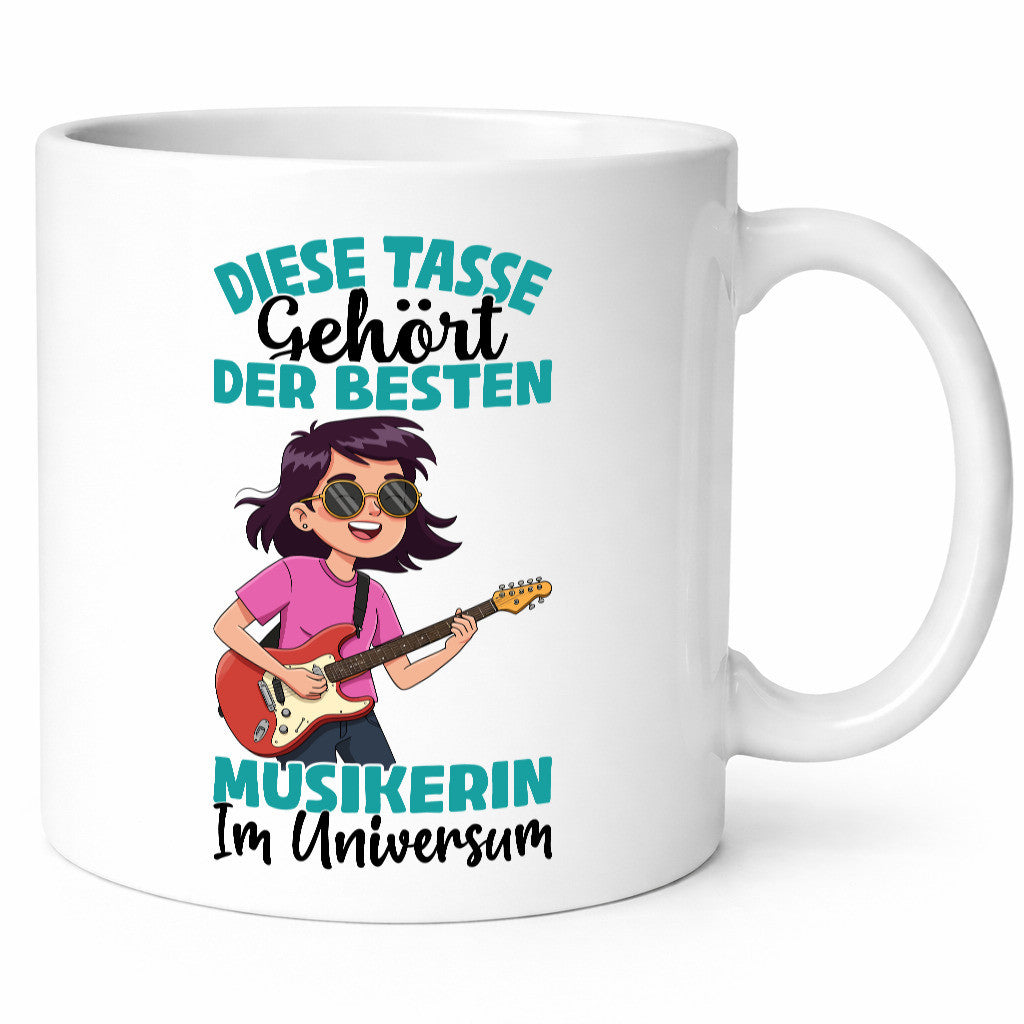 Im Universum: Musikerin | Musik Musikantin lustig Humor Geschenkidee Geschenk