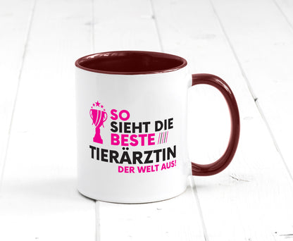 Die Weltbeste Tierärztin | Mediziner Tiermedizin lustiger Spruch Geschenk