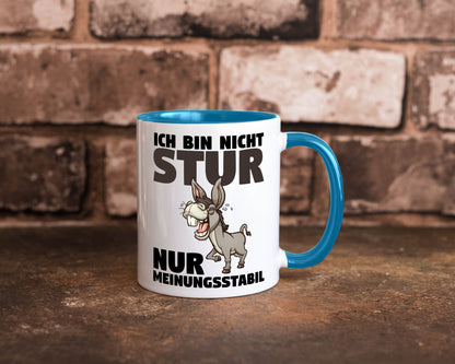 Sturer Esel | Sturkopf Tasse Dickkopf Spruch Humor lustiger Geschenk