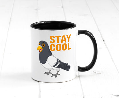 Stay Cool | coole Taube Motiv Tasse Jugendliche Humor Geschenkidee