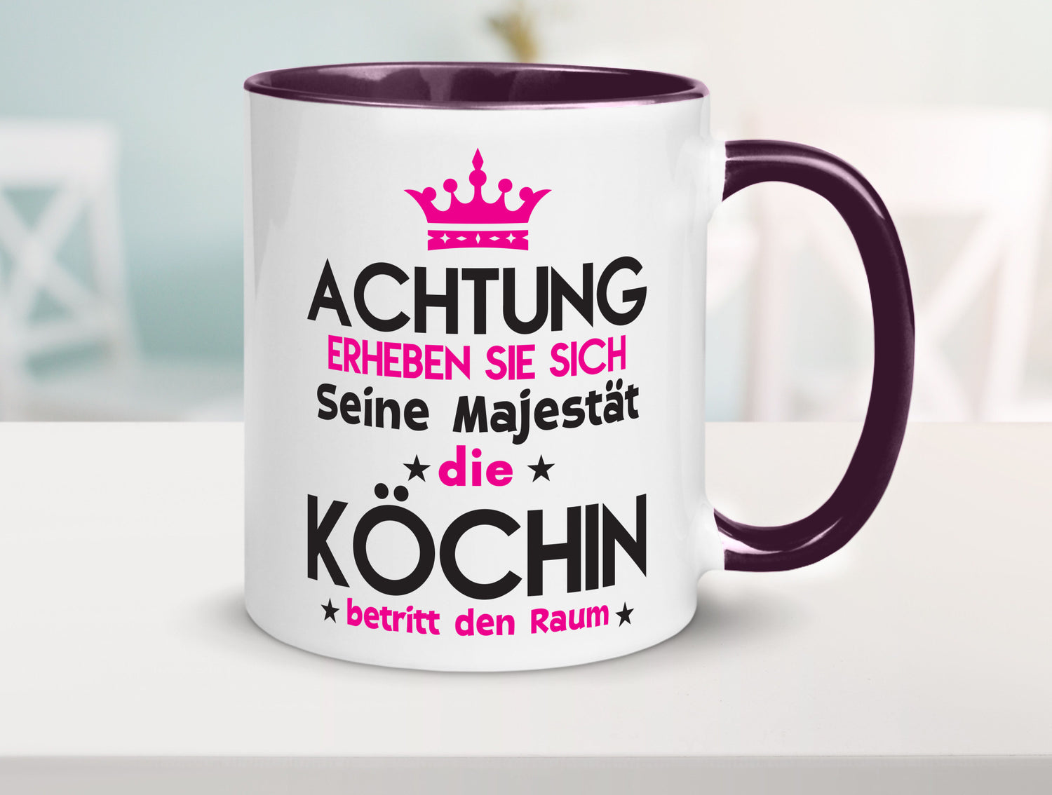 Seine Majestät Köchin | Chefköchin Chefkoch Humor Arbeit Kollegen Büro