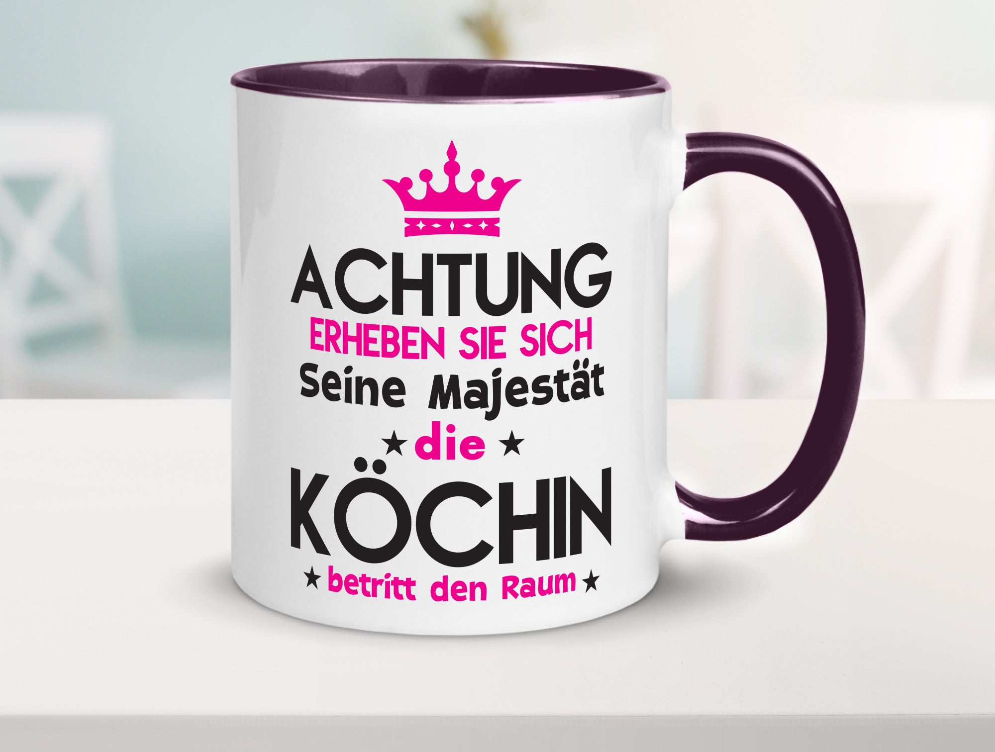 Seine Majestät Köchin | Chefköchin Chefkoch Humor Arbeit Kollegen Büro