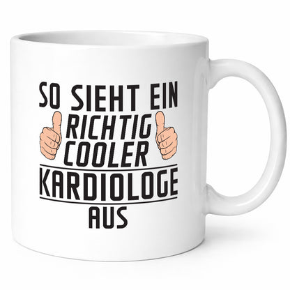 Richtig Cooler Kardiologe | Kardiologie lustiger Spruch Geschenk Humor