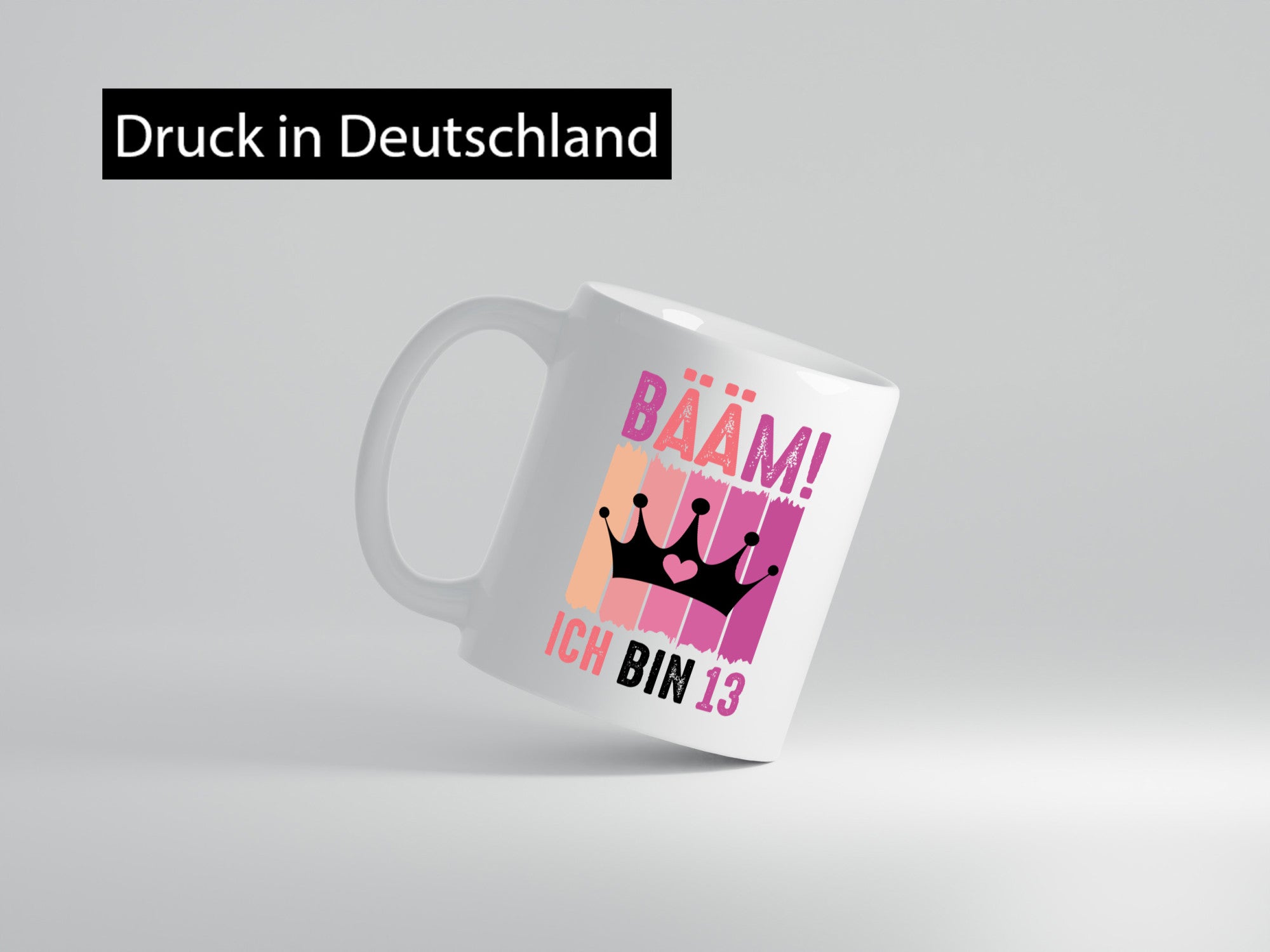 13. Geburtstag | 13 Jahre Bääm ich bin Krone lustig Geschenkidee Geschenk Tasse